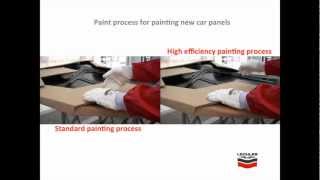 Painting cycles for car spare parts in cataphoresis [upl. by Nohcim680]