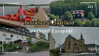 BOSTALSEE in Saarland Germany 🇩🇪 Escaped bostalsee saarland travel thorkenn [upl. by Ridley]