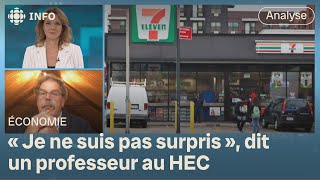 CoucheTard veut acheter 7Eleven  Zone économie [upl. by Pillsbury574]