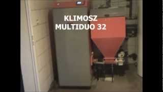 KLIMOSZ MultiDuo 32 kocioł na miał węglowy węgiel brunatny ekogroszek pelety [upl. by Ecirehs871]