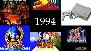 It was the Year 1994  The Video Games  The Year that forever changed the Gaming Industry [upl. by Attelrahs]