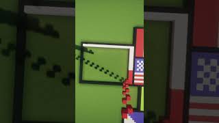 Giblatar Flag in Minecraft What flag next minecraft memes minecraftbuilding funny gaming [upl. by Wallinga]