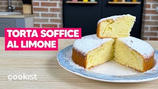 Torta al limone ecco come farla alta profumata e super soffice [upl. by Aekin920]