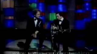 Simon amp Garfunkel  Old FriendsBookends  Britannia Awards 1977 [upl. by Doowle]