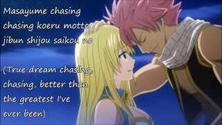 Fairy Tail opening 15 full version with lyrics [upl. by Pattie]