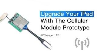 Another Choice Upgrade Your iPad With The Cellular Module Prototype [upl. by Dnomaid]