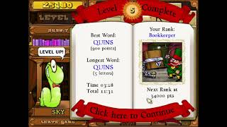 BookWorm Deluxe  Classic mode 2003 [upl. by Hilda160]