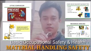 Safety Tips Material Handling Safety  Basic Occupational Safety amp Health [upl. by Lrac775]