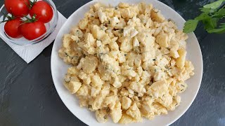 Omas Kartoffelsalat  mit selbstgemachter Mayonnaise [upl. by Enellek]