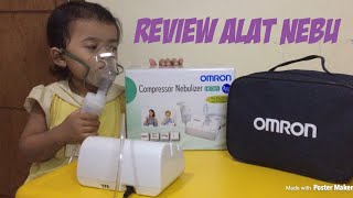 Review Unboxing Compressor Nebulizer Omron NE C801 [upl. by Bramwell202]