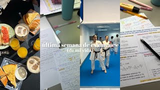 una semana conmigo de exámenes finales  vlog [upl. by Hovey]