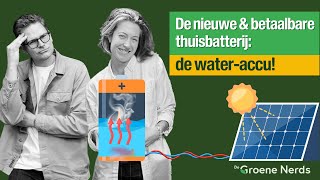 WATERACCU 🔋 De nieuwe amp betaalbare thuisbatterij [upl. by Monique]