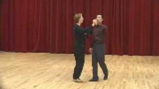 Beginner Social Foxtrot  Basic Step Ballroom Dance Lesson [upl. by Htiaf373]