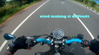 Bajaj Avenger street 220 Top Speed [upl. by Awram]