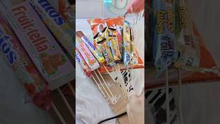 Diy Snacky bouquet 🍭💐🍬🍫  Handmade gift ideas shorts diy handmade craft gift diy trending [upl. by Pontone]