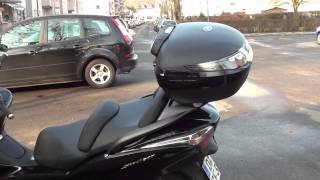 Honda SWT600 plus Givi Topcase and Windshield [upl. by Ahsiekam]