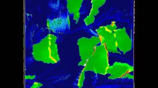 Real Time Plate Tectonics Simulation [upl. by Vinna]