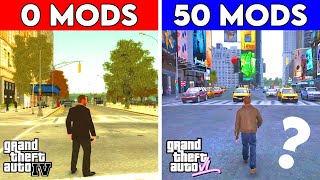 I INSTALLED 50 MODS IN GTA 4 😱  GTA 6 Graphics In GTA 4 😍  Better Than GTA 5 [upl. by Virgilia]