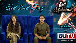 Watch Eid 2nd Day Show Alishatistic Bahria University Karachi Campus Wishes Eid ul Fitr To All [upl. by Kuth529]