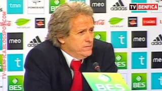 Apresentação de Jorge Jesus  Novo Treinador do Benfica Completo  33 [upl. by Nnyleak]