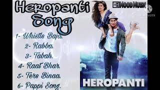 Heropanti Songs  Tiger Shroff and Kriti Sanon Songs  Heropanti Movies All Songs Dagur1188 [upl. by Eemla]