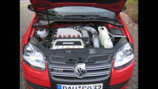 VW Golf V R32 Compressor Supercharged 402HP470NM  Novidem Fasttech [upl. by Pang]