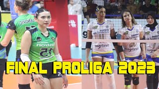 FINAL BANDUNG BANK BJB TANDAMATA VS JAKARTA PERTAMINA FASTRON  PROLIGA 2023 [upl. by Pinkerton739]