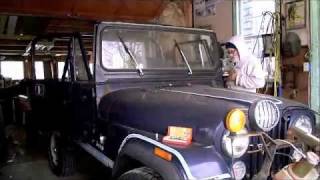 Jeep CJ7 lining up the doors and windshield [upl. by Siramay]