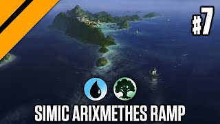 Simic Arixmethes Ramp  MTG MOM Limited Climb to Mythic 7 [upl. by Wally674]