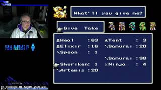 VOD0201 Final Fantasy IV SNES some postgame Pink Tail grinding [upl. by Notfilc185]