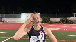 Katelyn Tuohy Makes A Statement With 150712 5K At Sound Running PostInjury Talks KT’s Clusters [upl. by Hux]