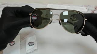 Vuarnet Sunglasses Model VL1813 Color0004 GoldBlackPure Grey Lenses [upl. by Zephaniah347]