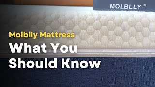 Molblly Mattress Review  Amazon Memory Foam Mattress Review [upl. by Dewie]