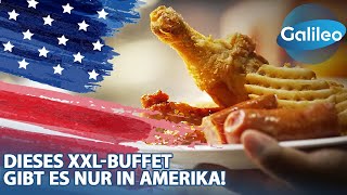 8000 Gäste XXLBUFFET Wie wird im größten XXLRestaurant Amerikas gekocht [upl. by Oelak]