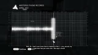 Abstergo Phone Records April 2011 [upl. by Anerbas]