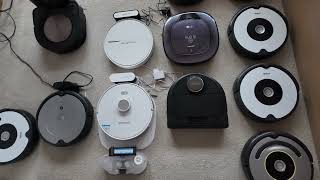 NOVEMBER 2024 ROBOTS UPDATE new but old robot vacuum cleaners on my channel [upl. by Marih60]