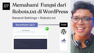 PART 07  General Settings  Robotstxt  Rank Math SEO Tutorials [upl. by Neilla336]