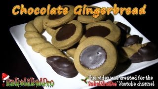 CHOCOLATE Gingerbread Cookies Recipe [upl. by Fital]