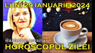 HAI NOROC ⭐HOROSCOPUL DE LUNI 29 IANUARIE 2024 cu astrolog Acvaria [upl. by Asilef]