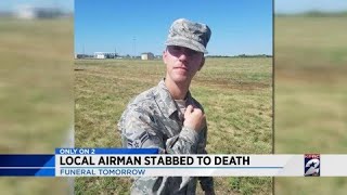 Local airman stabbed to death [upl. by Burny]