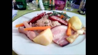 Rouffach  Au restaurant quot au Relais dAlsace quot [upl. by Hanikas]