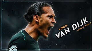 Virgil Van Dijk 202425 ● The Best CB   Defensive Skills ᴴᴰ [upl. by Jorrie]