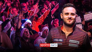 GOOSEBUMPS 🙌 Joe Cullens memorable Oasis walkon at the World Darts Championship [upl. by Rehtae]