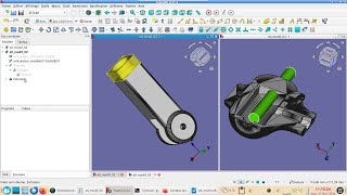 FreeCAD 021  Importer et Modifier un fichier STL [upl. by Wessling2]