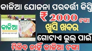 Kalia Yojana New Update 2nd MarchKalia Yojana Money Transfer Date 2024Naveen Patanaik [upl. by Richella]