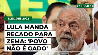 Lula diz que Zema é livre para apoiar Bolsonaro mas quotpovo não é gadoquot [upl. by Aicercal595]