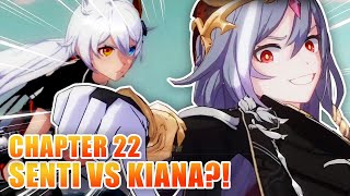 SENTI VS KIANA Chapter 22 Playthrough and Reaction  Honkai Impact 3rd [upl. by Depoliti]