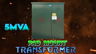 5 MVA Pad Mount Transformer  13800V Delta Primary 4160V Delta Secondary [upl. by Savior]