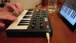 Beat Making 1  iPad GarageBand amp Akai MPK Mini [upl. by Yennep840]