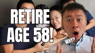 I Found The RIGHT RETIREMENT AGE In Singapore What You Need To Do Now To Retire Earlier [upl. by Reg]